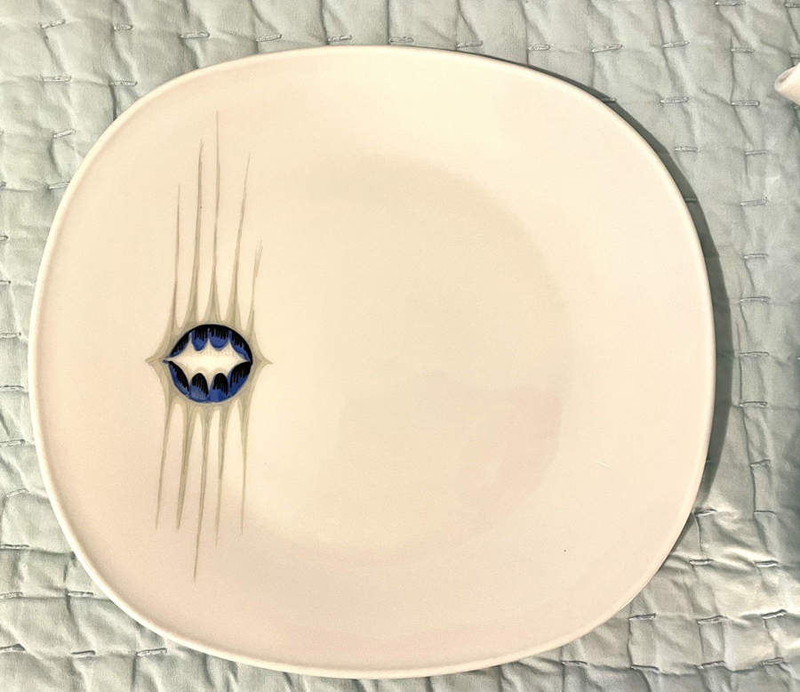 Feuille De Houx (Holly Leaf) Salad Plate by Georges Boyer-1