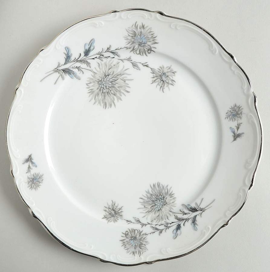 Summertime (2 Large Floral Sprays) Dinner Plate by Belcrest-1