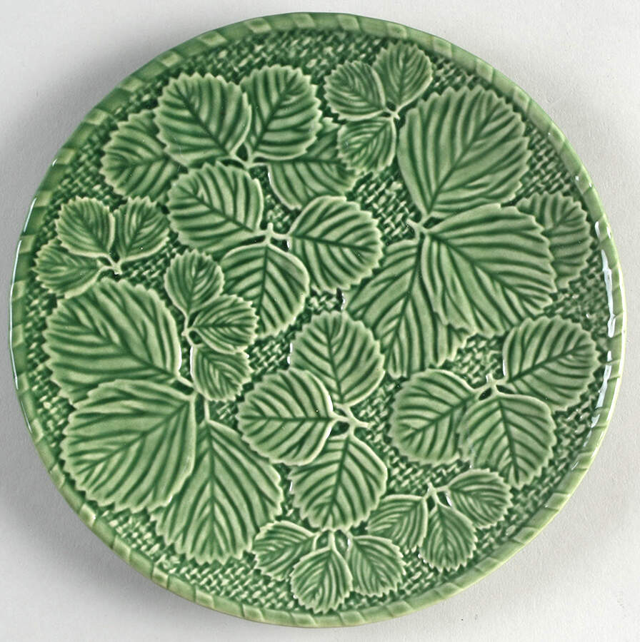 Strawberry Service Salad Plate by Bordallo Pinheiro-1
