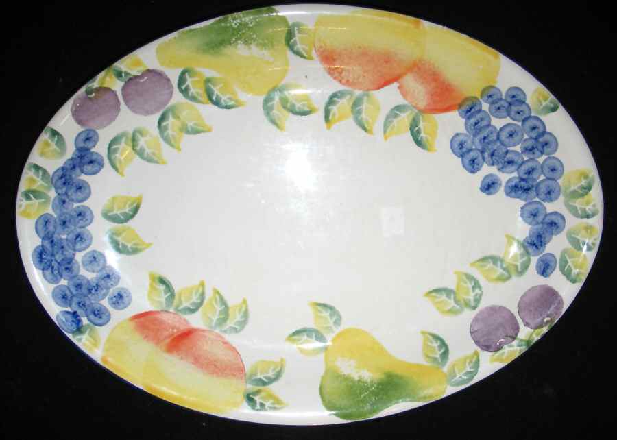 BIZ1 16" Oval Serving Platter by Bizzirri-1