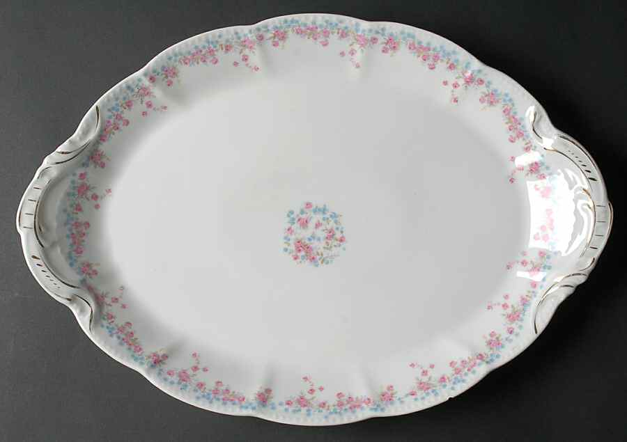 BSS64 16" Oval Serving Platter by Bassett-1