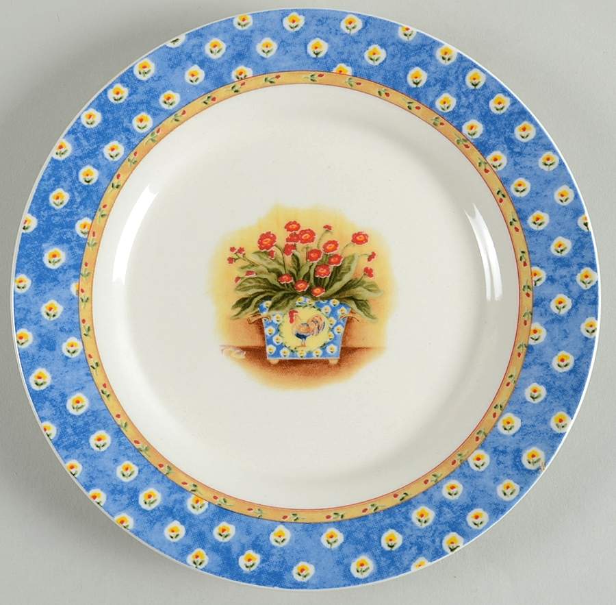 Avignon Salad/Dessert Plate by Block-1