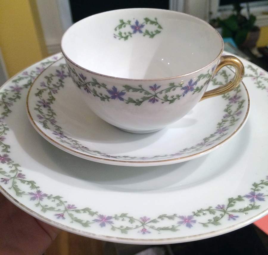BSS61 Flat Cup & Saucer Set by Bassett-1
