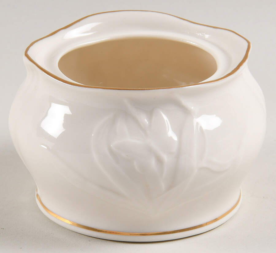 Butterfly Collection Trinket Box No Lid by Belleek Pottery (Ireland)-1