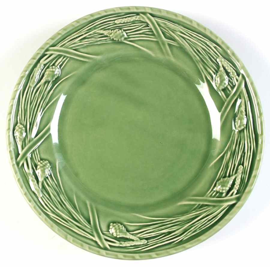 Pine Green Salad Plate by Bordallo Pinheiro-1