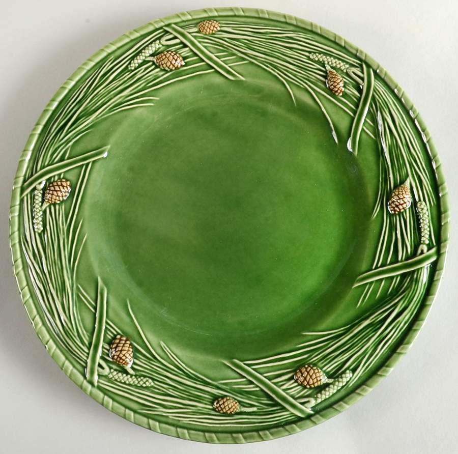 Pine Green Service Plate (Charger) by Bordallo Pinheiro-1