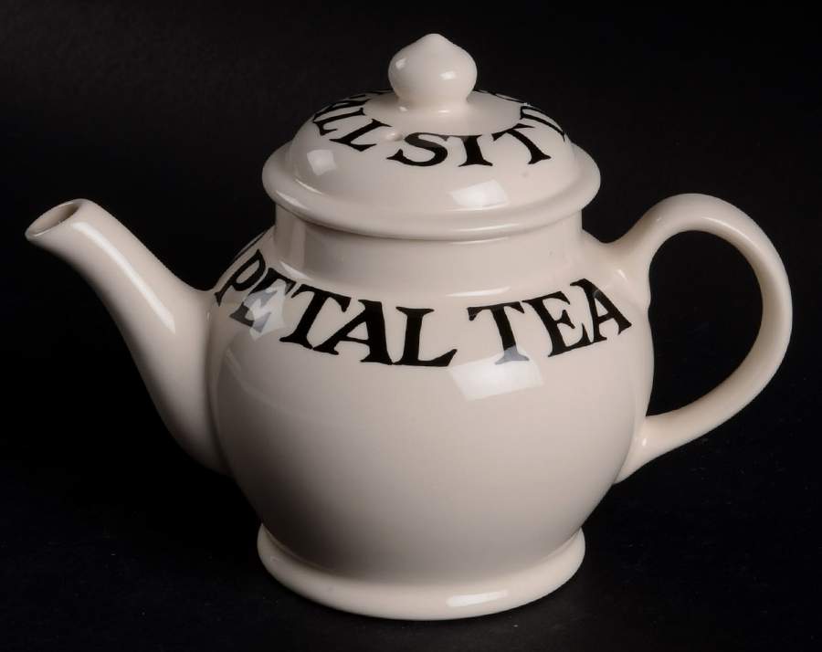 Black Toast & Marmalade Toy Teapot & Lid by Emma Bridgewater-1