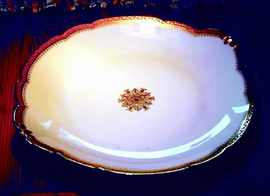 BER403 Handled Cake Plate by Bernardaud-1