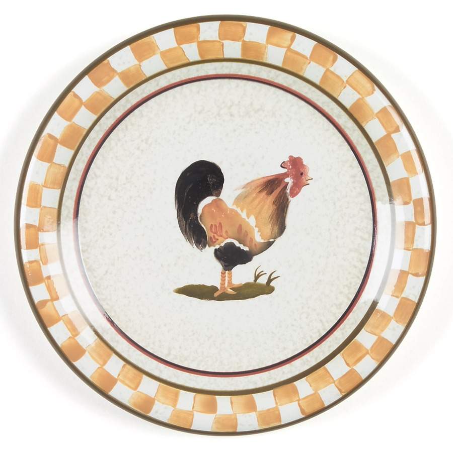 Rooster Salad Plate by Bob Timberlake-1