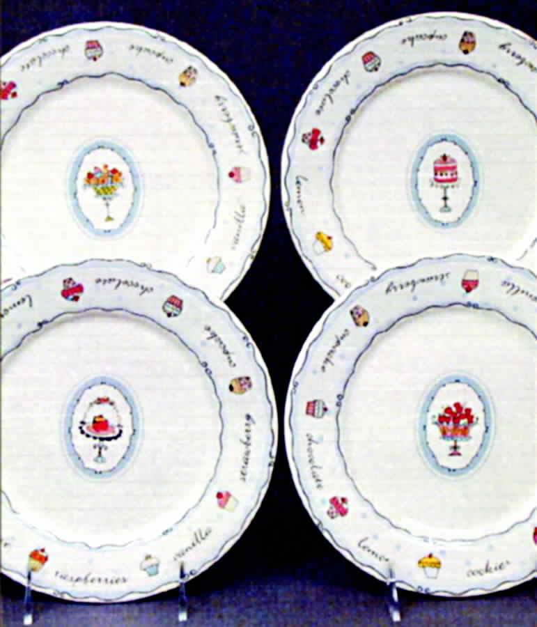 Sweet Treats Salad Plate by Block-1