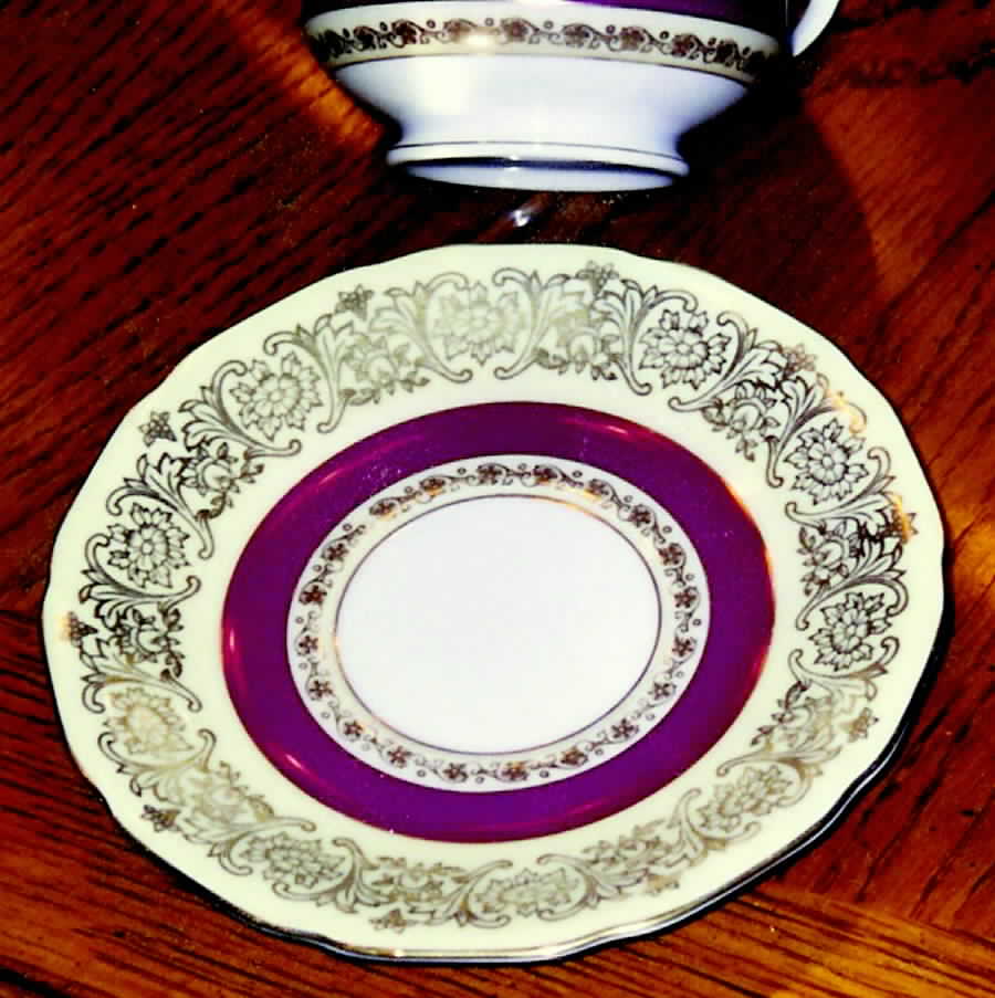 503 (Filigree) Saucer by Bohemia Ceramic Works-1