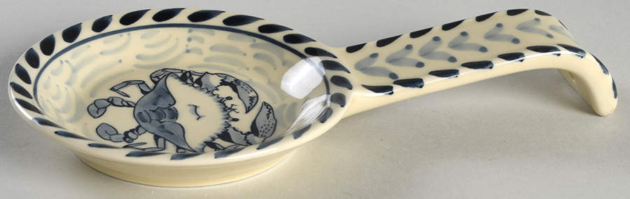 Blue Crab Spoon Rest/Holder (Holds 1 Spoon) by Blue Crab Bay Co-1