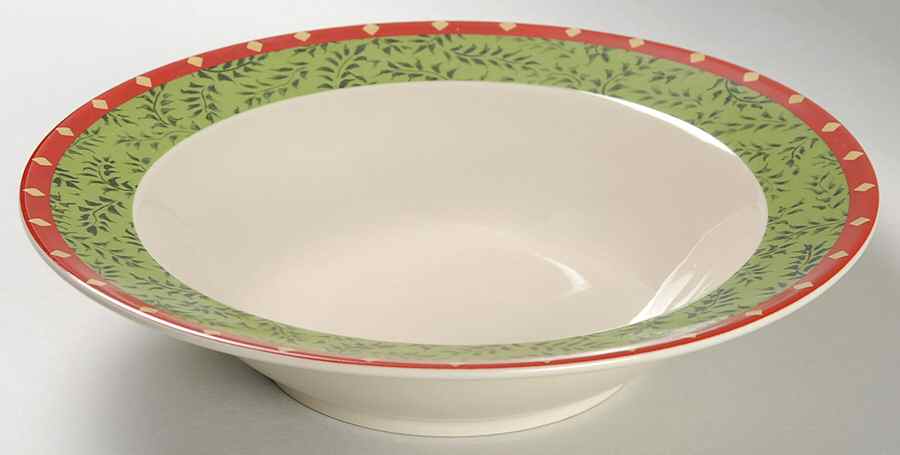 Christmas Jubilee Rim Soup Bowl by Bloomingdale's-1
