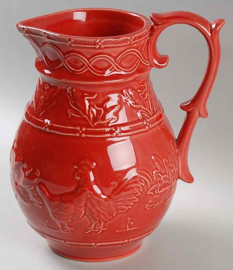 Hen & Rooster 40 Oz Pitcher by Bordallo Pinheiro-1