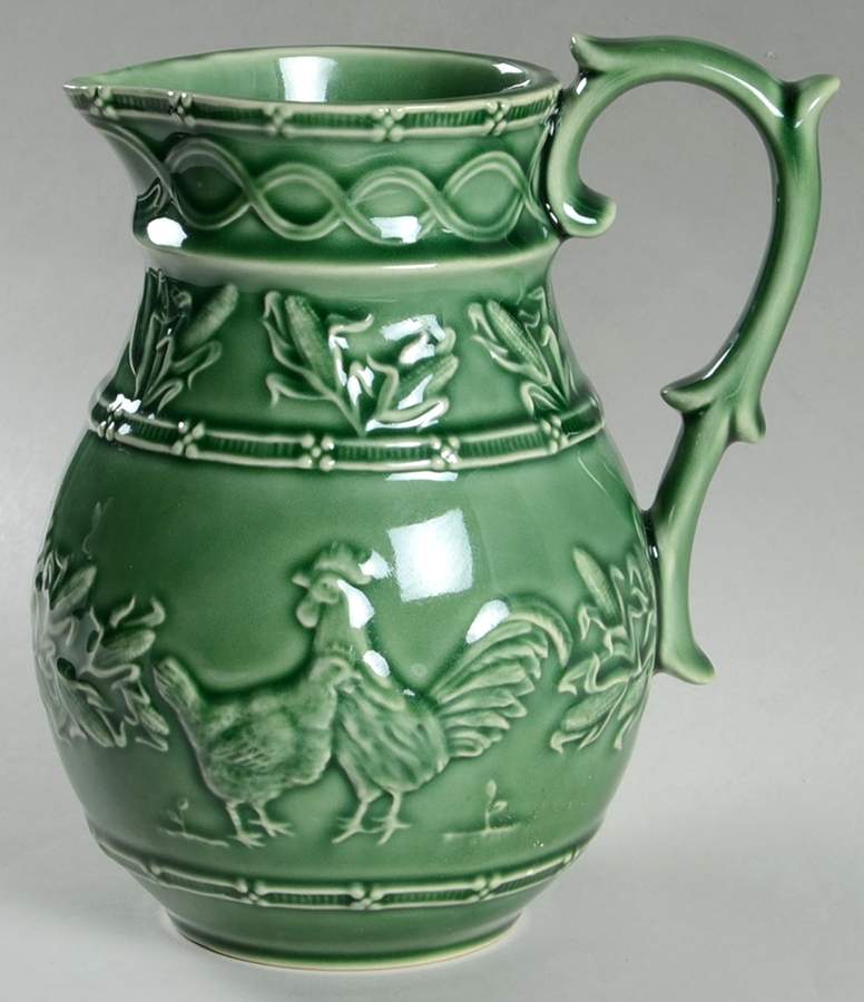 Hen & Rooster 40 Oz Pitcher by Bordallo Pinheiro-1