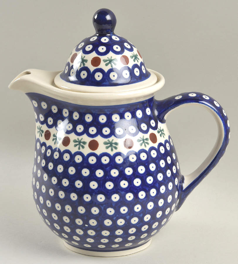 Nature Coffee Pot & Lid by BOLESLAWIEC-1