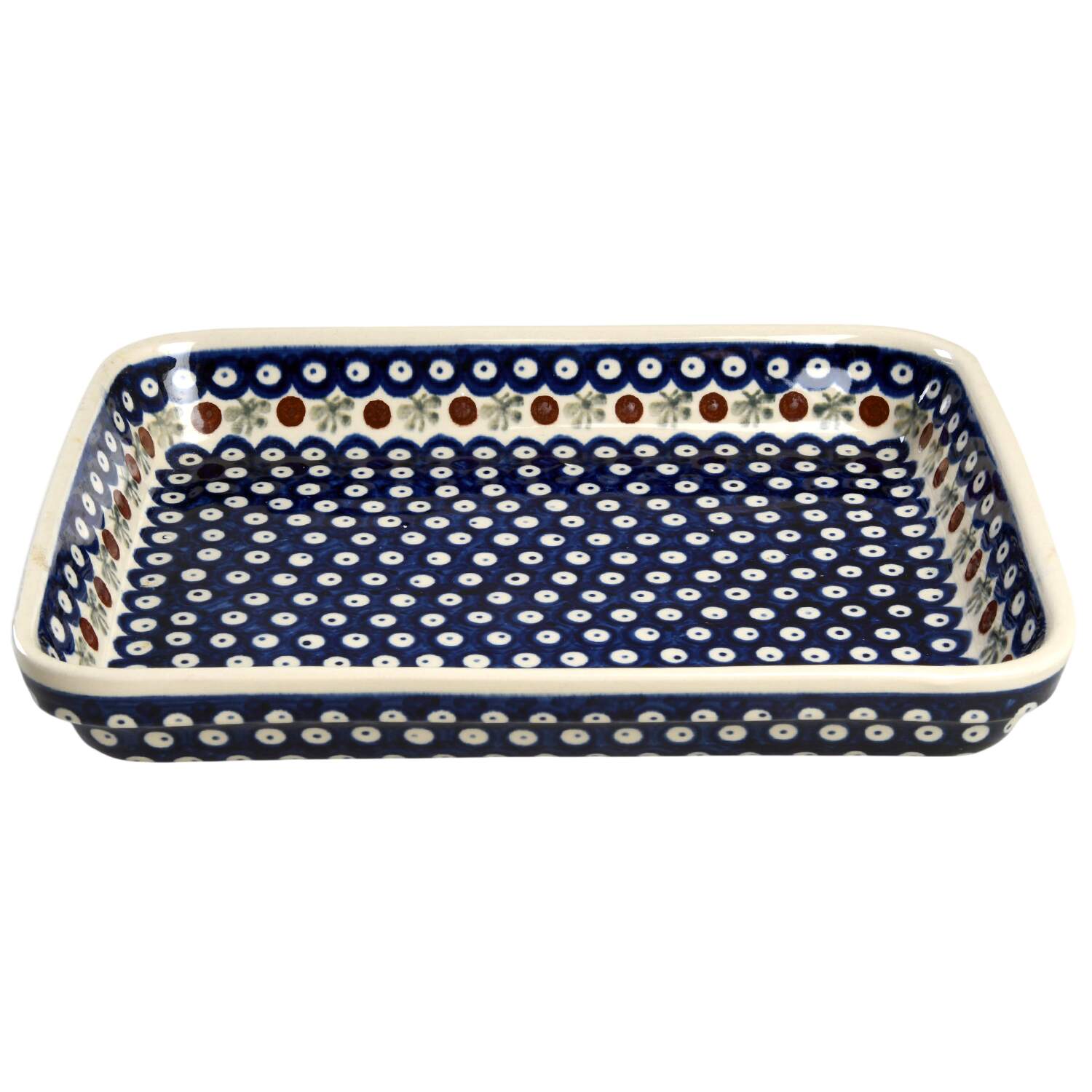 Nature 11" Rectangular Baker by BOLESLAWIEC-1