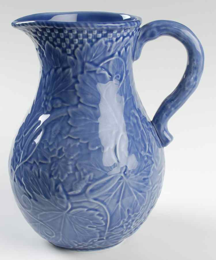 Vine Blue 64 Oz Pitcher by Bordallo Pinheiro-1