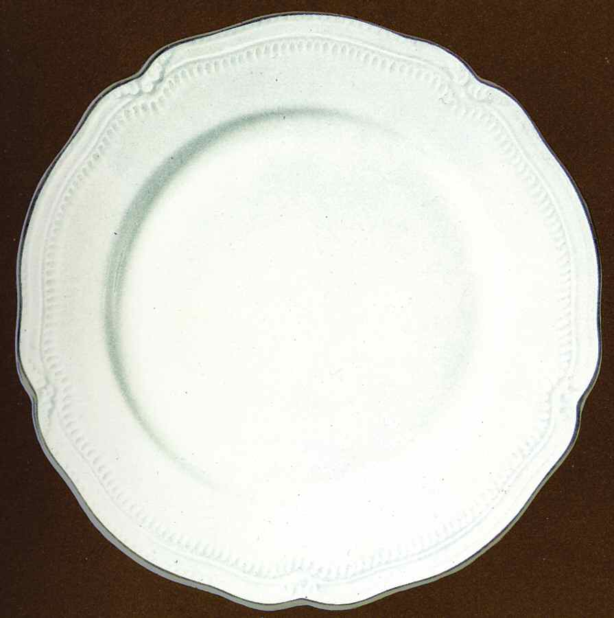 Diderot (Platinum Trim) Dinner Plate by Bernardaud-1