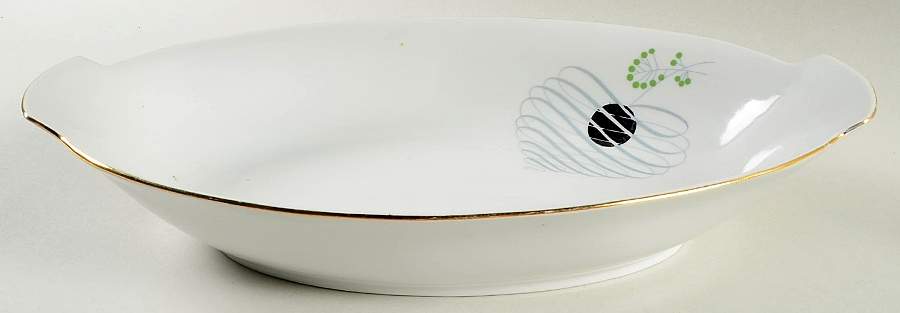 BOH178 13" Oval Vegetable Bowl by Bohemia Ceramic Works-1