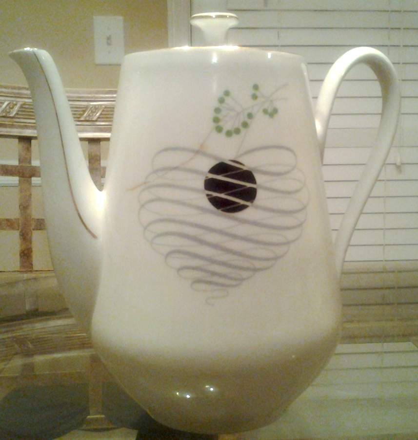 BOH178 Coffee Pot & Lid by Bohemia Ceramic Works-1