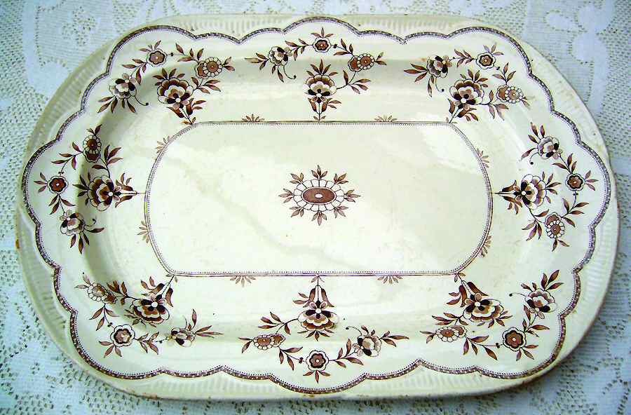 BFS6 16" Oval Serving Platter by Brownfield-1