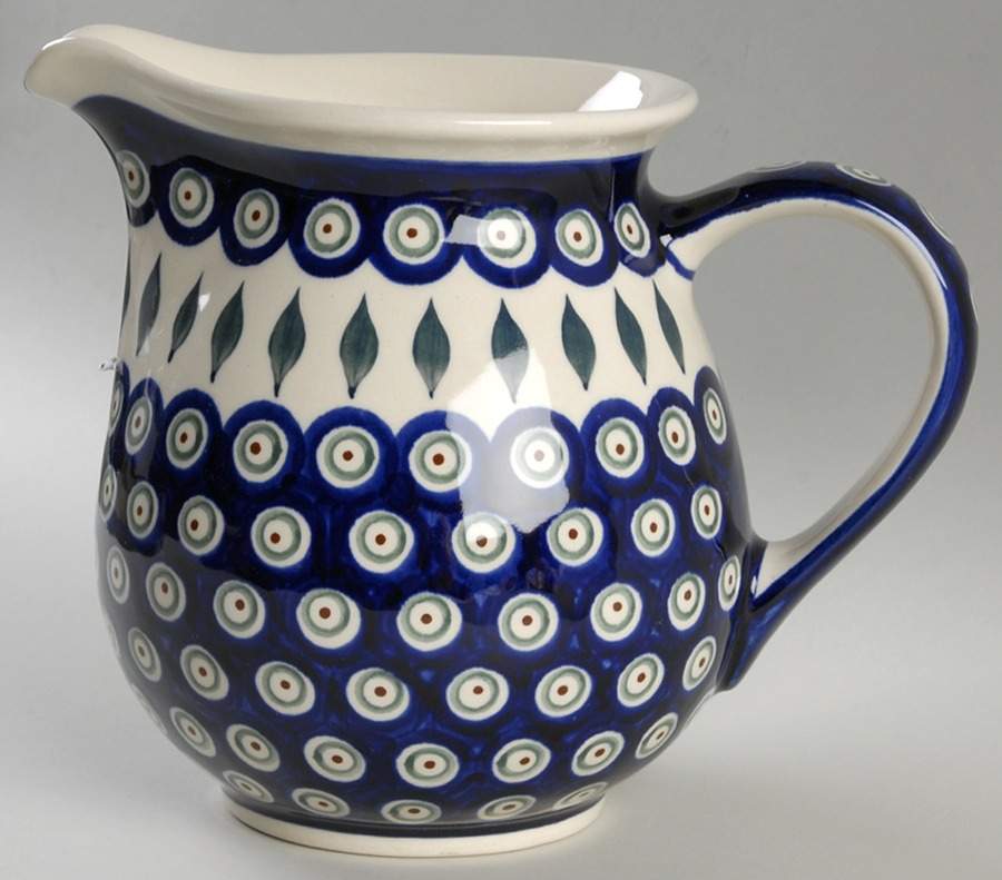 Peacock 48 Oz Pitcher by BOLESLAWIEC-1