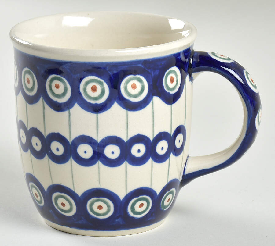 Peacock Mug by BOLESLAWIEC-1