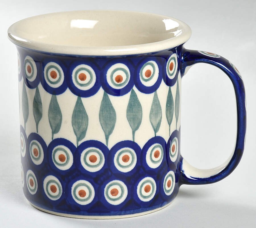 Peacock Mug by BOLESLAWIEC-1