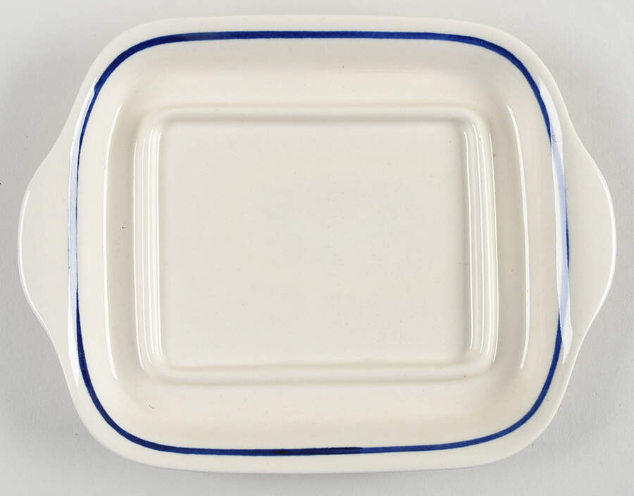 Peacock Rectangular Butter No Lid by BOLESLAWIEC-1