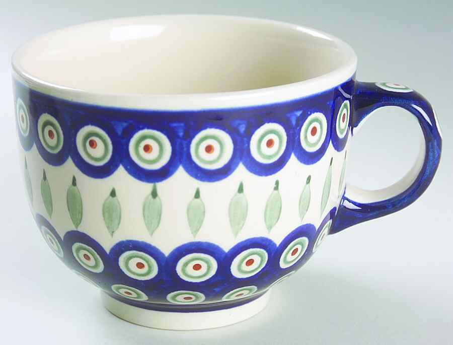 Peacock Jumbo Cup by BOLESLAWIEC-1