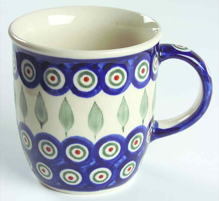 Peacock Mug by BOLESLAWIEC-1