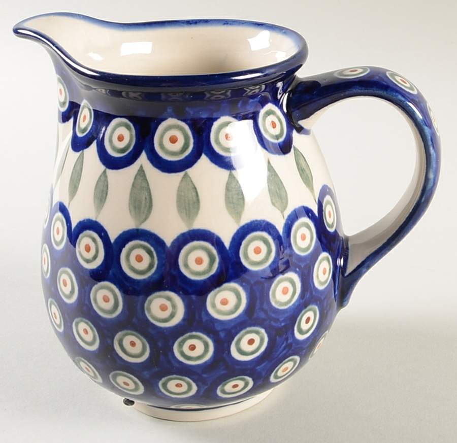 Peacock 26 Oz Pitcher by BOLESLAWIEC-1