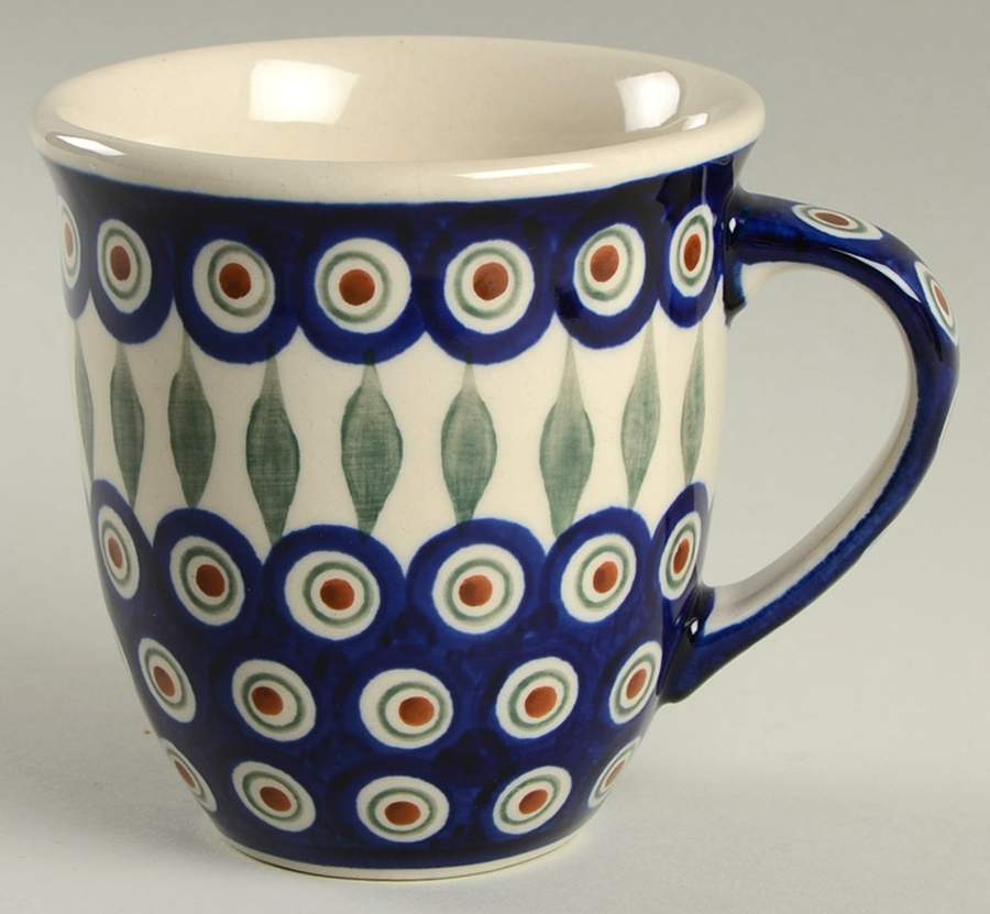 Peacock Mug by BOLESLAWIEC-1
