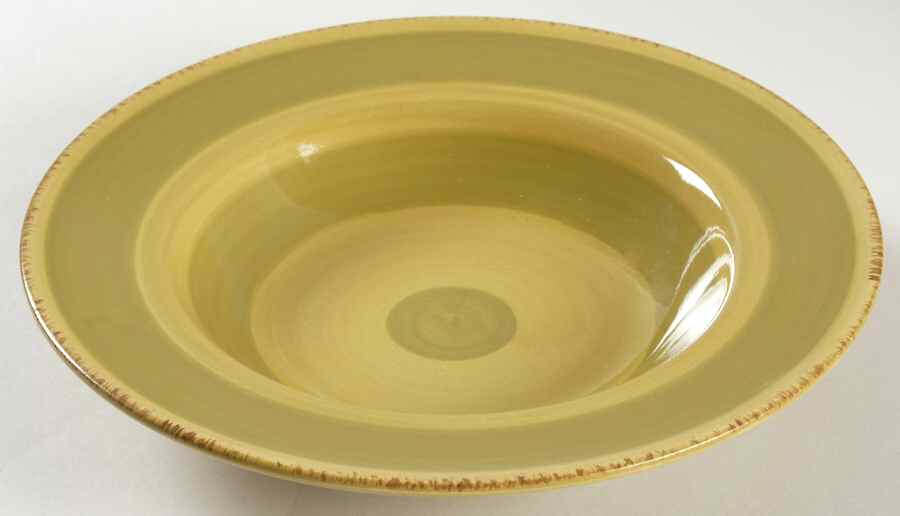 Pastis (Dots and Stripes) Large Rim Soup Bowl by Bella-1