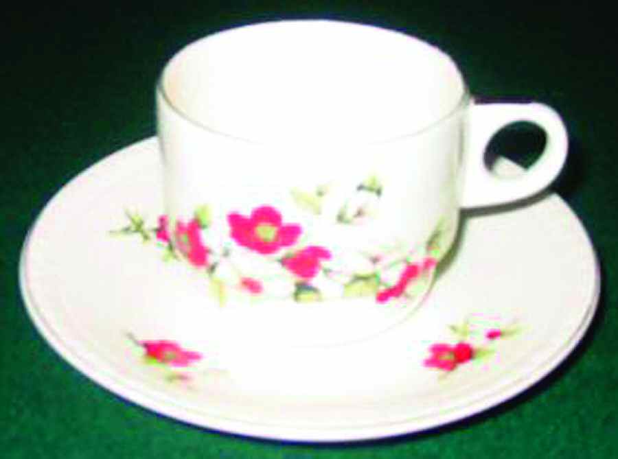 7995 Flat Cup & Saucer Set by Brexton (England)-1