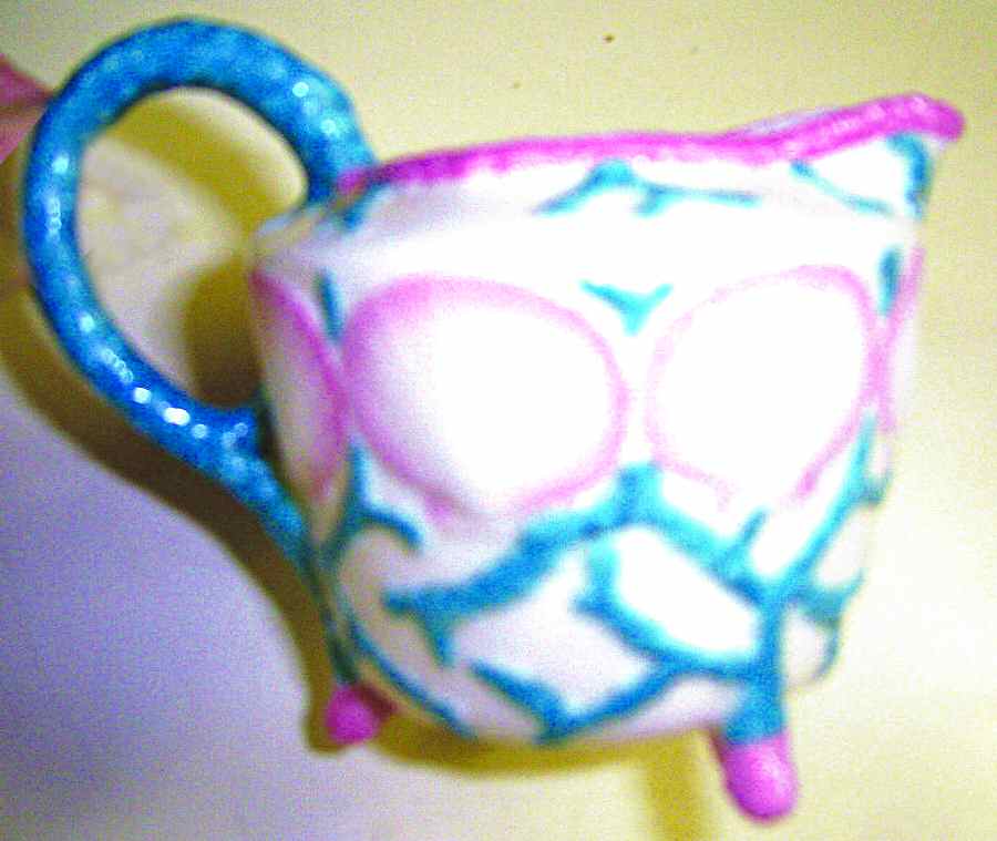 Shell Pink Creamer by Belleek Pottery (Ireland)-1