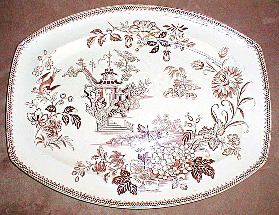 BFS8 18" Oval Serving Platter by Brownfield-1