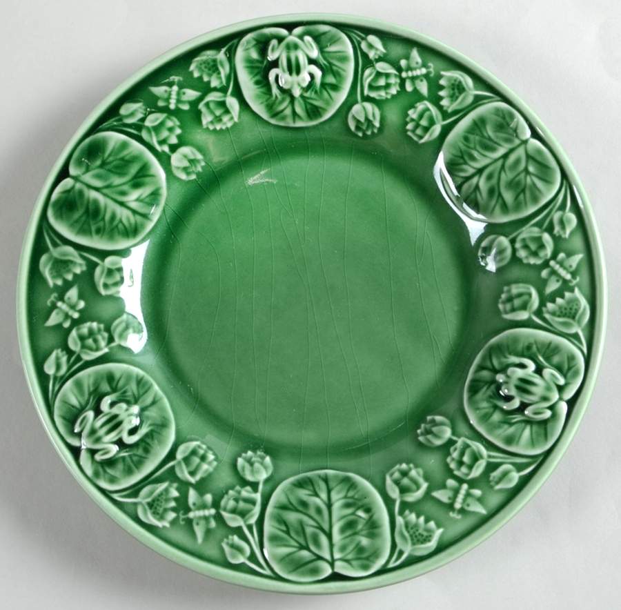 Frog Service Salad Plate by Bordallo Pinheiro-1