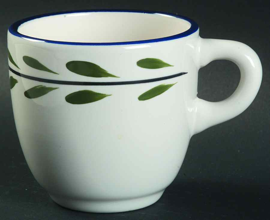 Bella Flora Flat Cup by Coors China (California)-1