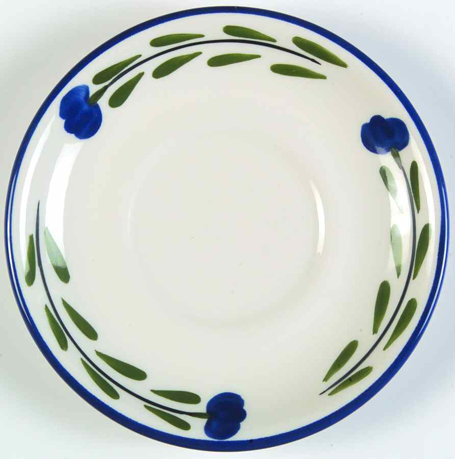 Bella Flora Saucer by Coors China (California)-1