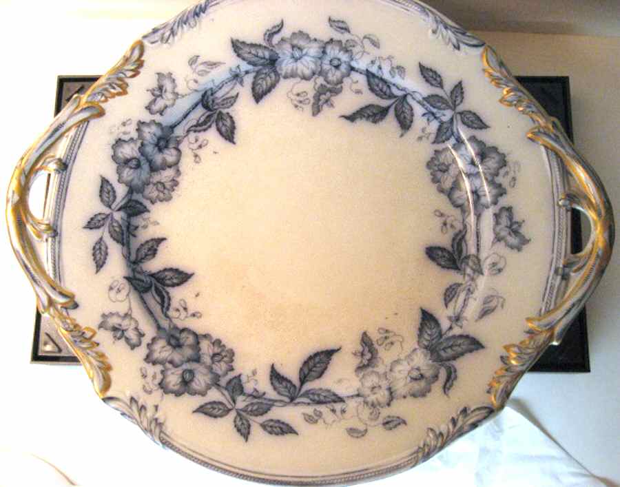 Peru Handled Cake Plate by Brownfield-1
