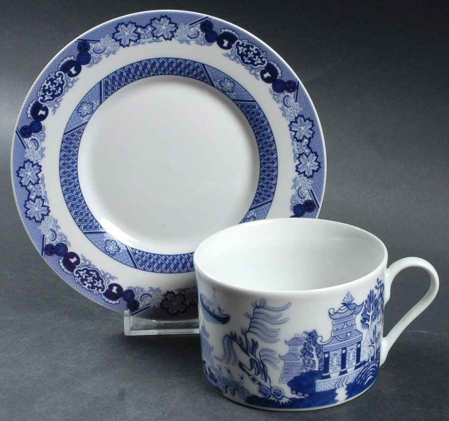 BHX1 Flat Cup & Saucer Set by Bristol House-China-1
