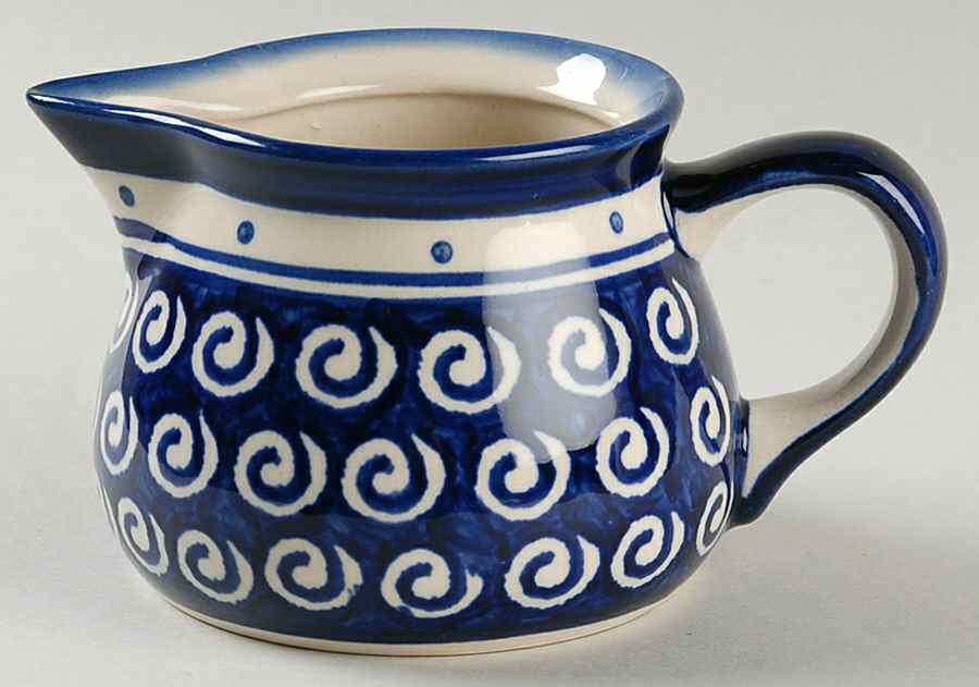 Swirl Creamer by BOLESLAWIEC-1