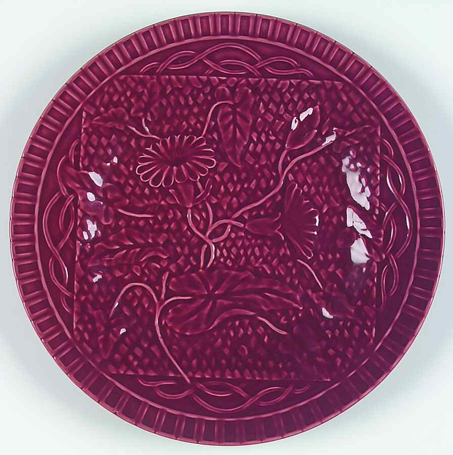 Morning Glory Dinner Plate by Bordallo Pinheiro-1