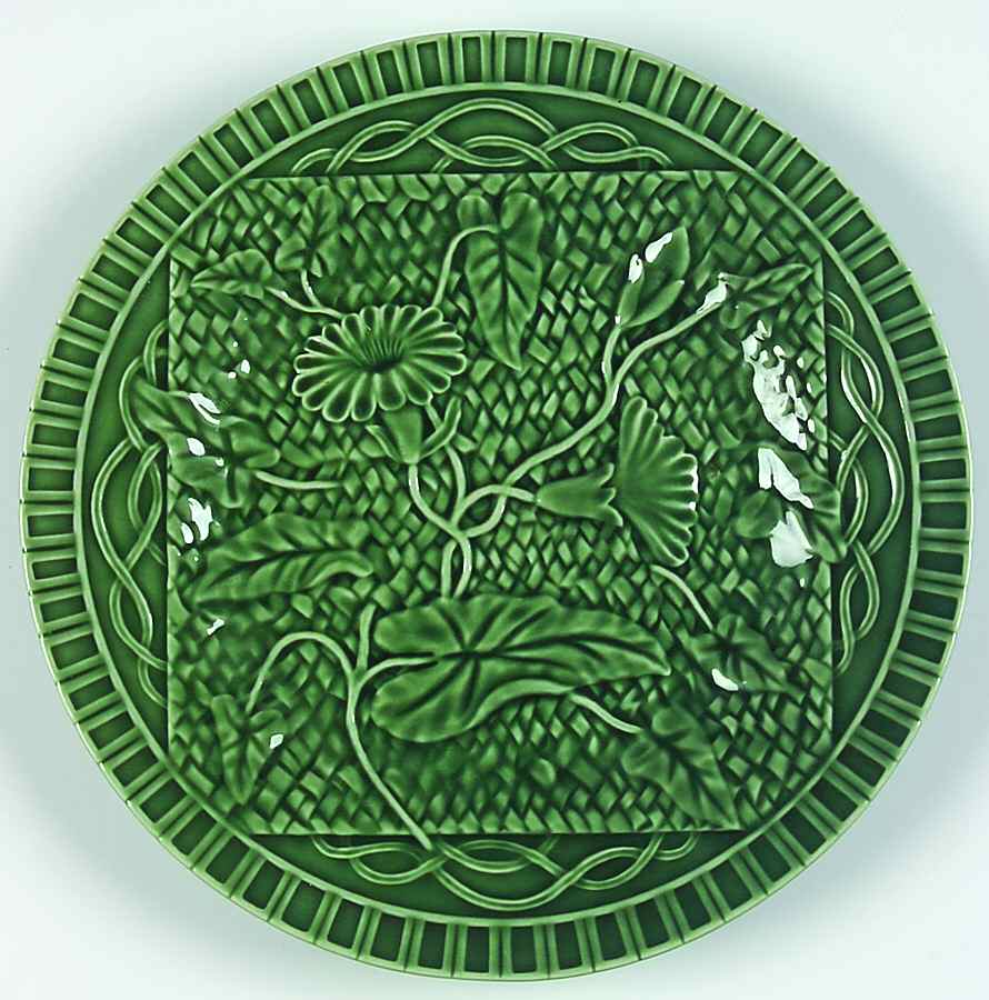 Morning Glory Dinner Plate by Bordallo Pinheiro-1
