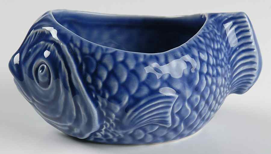 Fish Blue 6" All Purpose Bowl by Bordallo Pinheiro-1