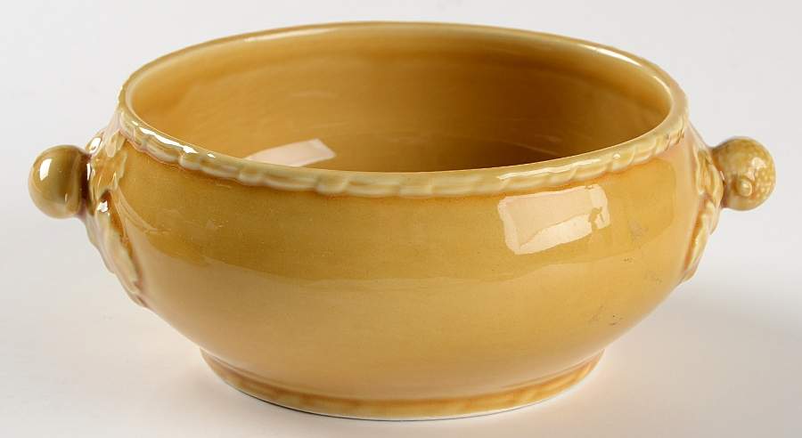 Oak Leaf Gold Individual Casserole No Lid by Bordallo Pinheiro-1