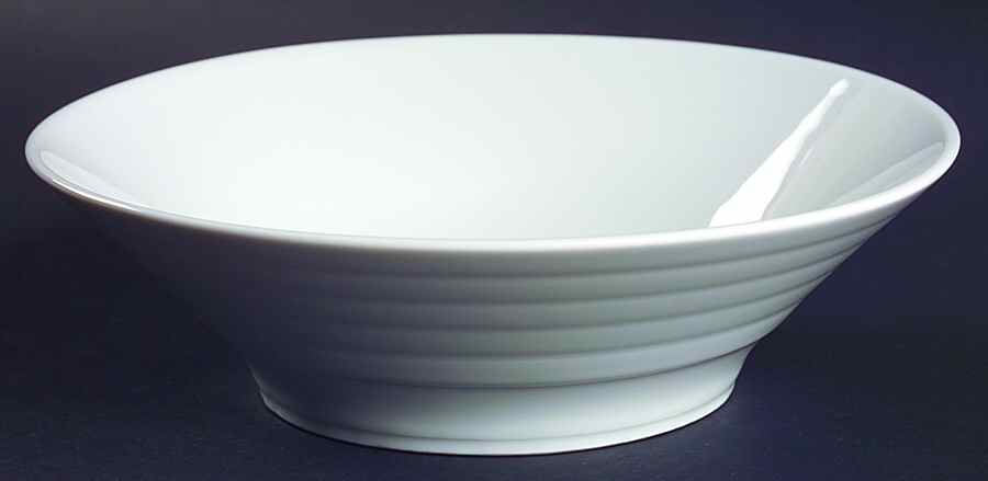 Concentric White Soup/Cereal Bowl by Block-1