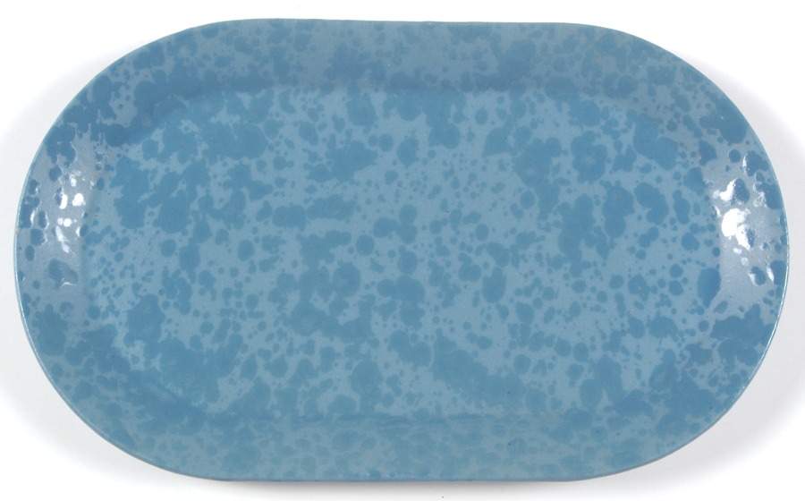 BEP13 Oval Breakfast Plate by Bennington Potters-1
